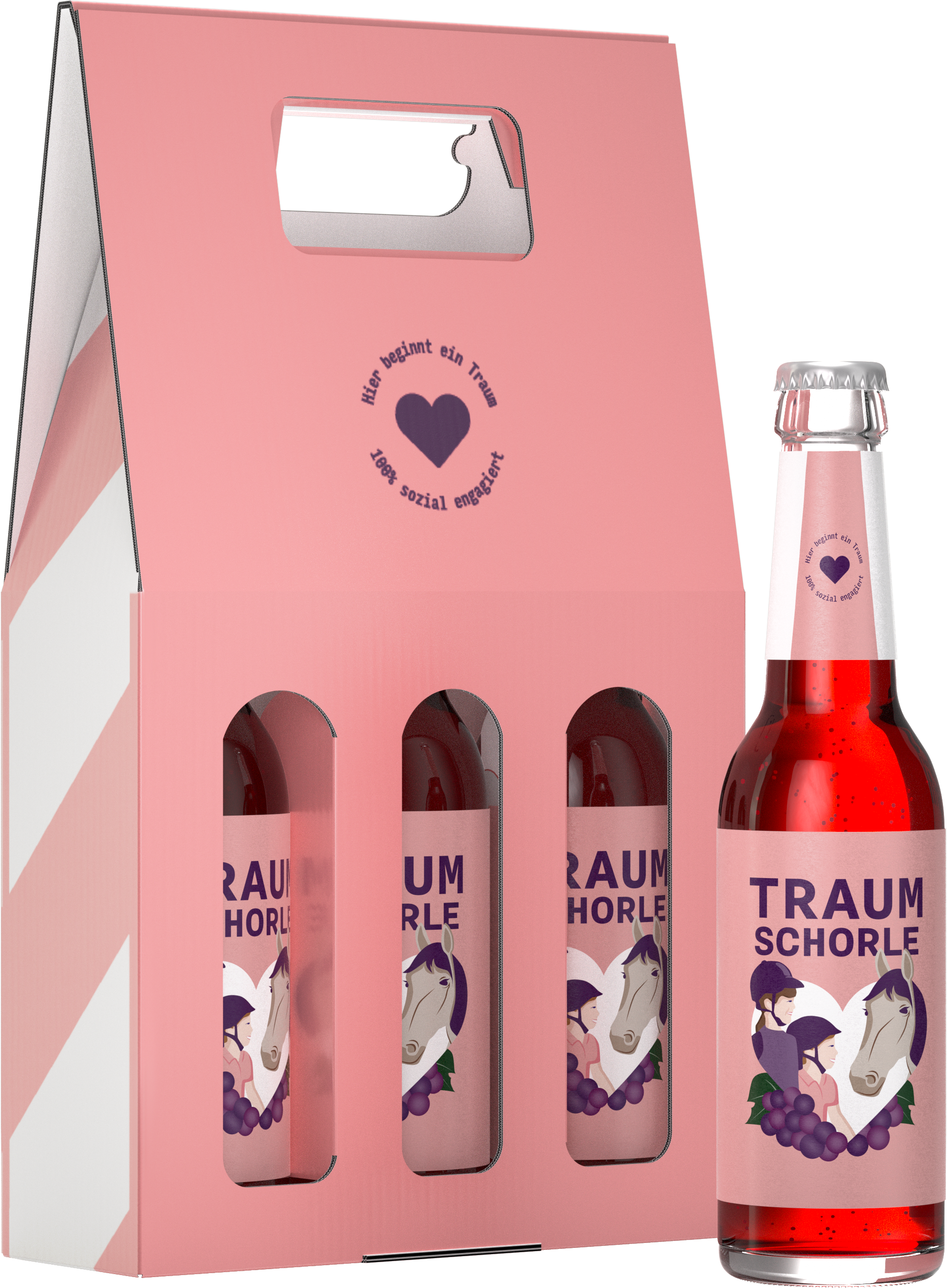 Traumschorle im 3er Geschenkset 3x 0,33ltr. Flasche